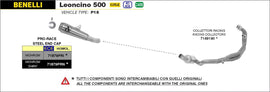 ARROW IMPIANTO SCARICCO BENELLI LEONCINO 500 '17/20