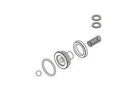 Attuatore frizione Ø 29 mm KTM olio DOT - Kit revisione - Naturale