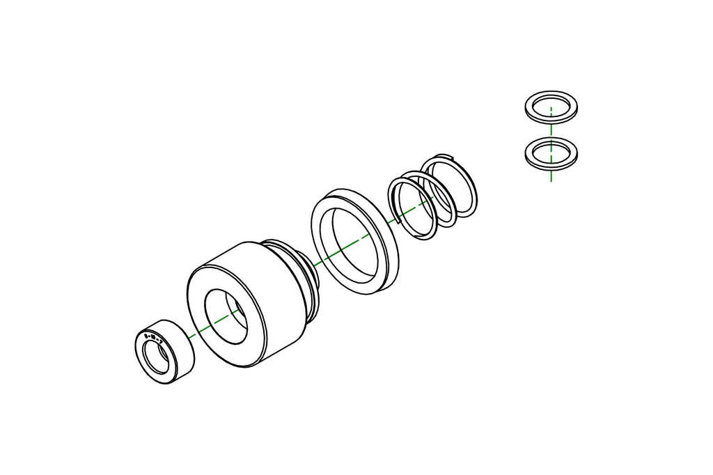 Attuatore frizione Ø 30.5 mm MV Agusta - Kit revisione - Naturale