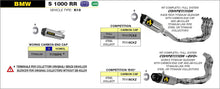 Carica l&#39;immagine nel visualizzatore di Gallery, TERMINALE ARROW + KIT COMPLETO BMW S1000 RR &#39;09/14 