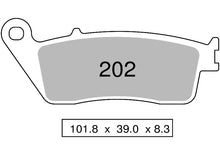 Carica l&#39;immagine nel visualizzatore Galleria, PASTIGLIE OGNIBENE TROFEO HONDA SH 125i - 150 ABS