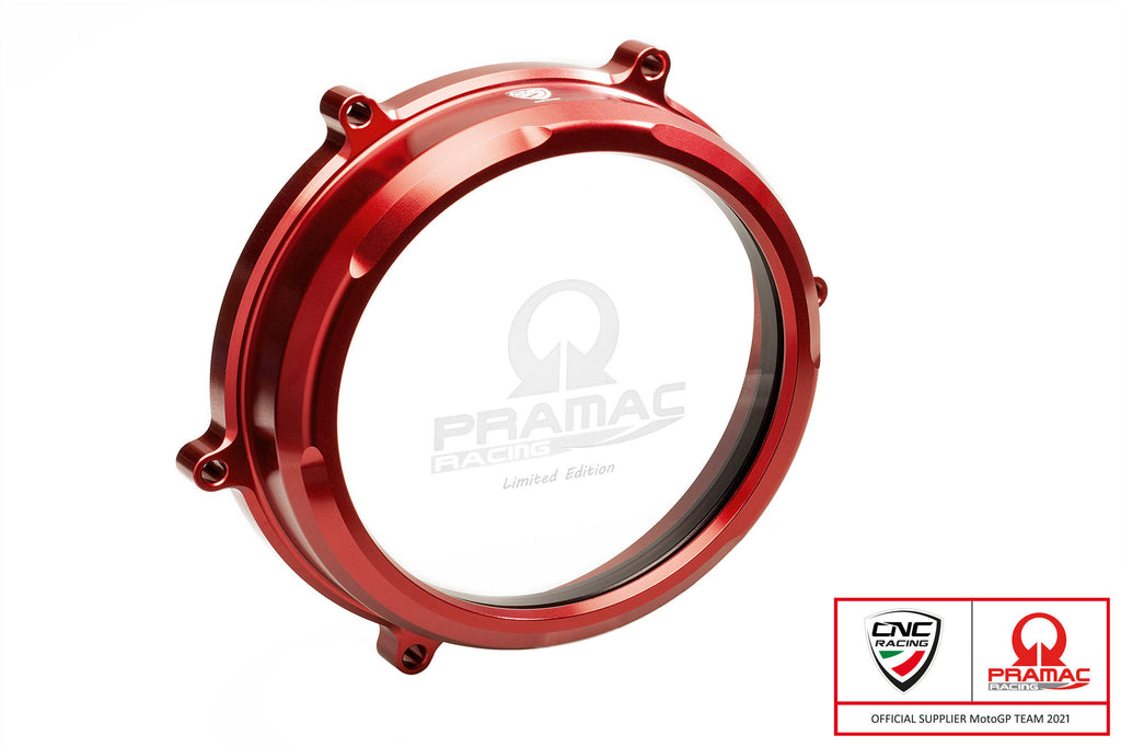 Carter trasparente per frizioni a olio Ducati Panigale 959, 1199 e 1299 - Edizione Pramac Racing Limited Edition