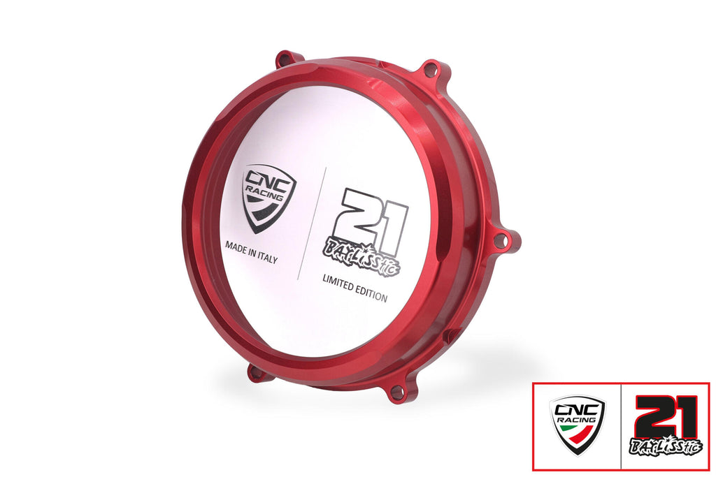 Carter trasparente per frizioni a olio Ducati Panigale e Streetfighter V2 - Troy Bayliss Limited Edition
