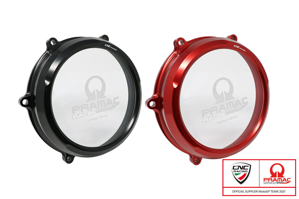 Carter trasparente per frizioni a olio Ducati Multistrada e Diavel V4  - Pramac Racing Limited Edition