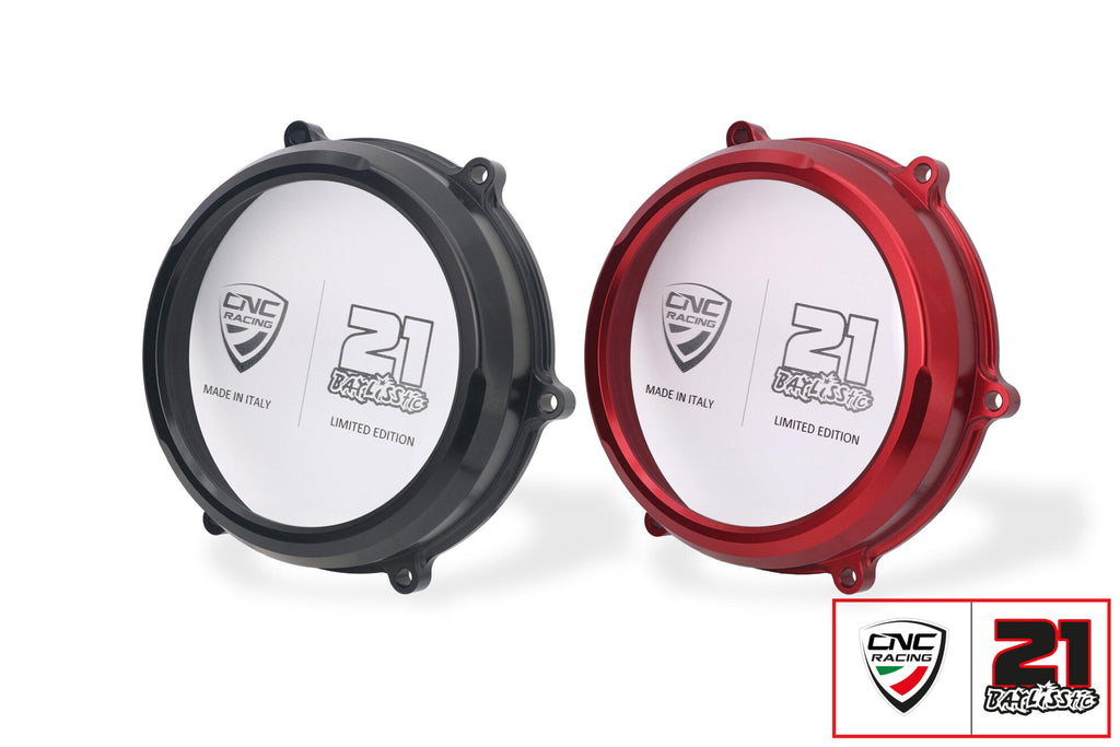 Carter trasparente per frizioni ad olio Ducati Panigale V4 - Troy Bayliss Limited Edition