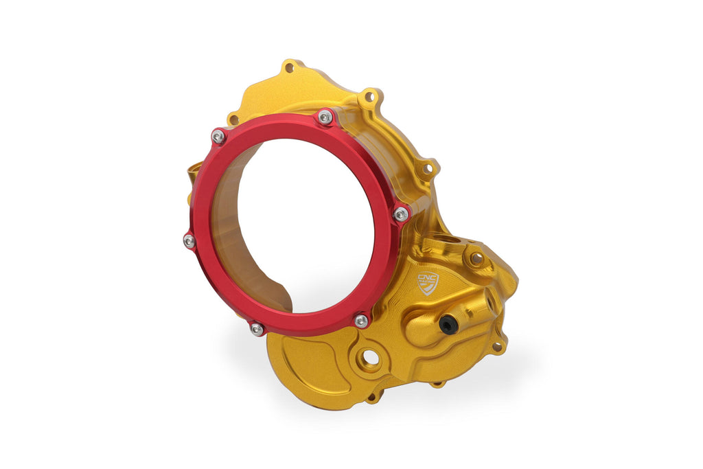 Carter trasparente per frizioni ad olio Ducati BICOLOR