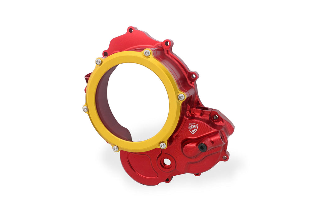 Carter trasparente per frizioni ad olio Ducati BICOLOR