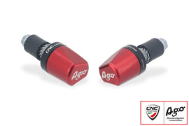 Contrappesi manubrio LOOK - Giacomo Agostini Limited Edition - Rosso