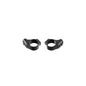 Lightech Coppia Bracciali Manubrio Ø53 Offset 25 Inclinazione 7° - Nero