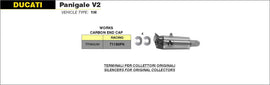 ARROW PANIGALE V2 '20 EXHAUST SYSTEM 