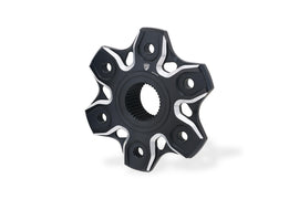 Flangia portacorona KTM - Bicolor - Nero/Argento