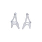 Lightech Coppia Di Forchette per cavalletti a rulli Honda CBR1000RR-R /2021 - Silver