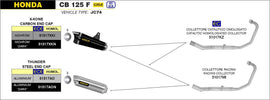 ARROW EXHAUST SYSTEM CB 125 F '17/20 