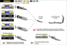 Carica l&#39;immagine nel visualizzatore di Gallery, ARROW IMPIANTO SCARICO HONDA CB 500F - CBR 500R &#39;16/18