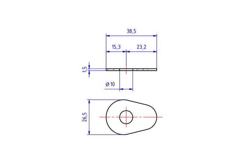 Piastrine adattatore indicatori di direzione