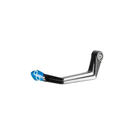 Carbon Fiber Clutch Lever Guard/Colored End Cap - 132mm Wheelbase — Aprilia