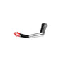 Lightech Protezione Leva Frizione in Carbonio/ Terminale Colorato - Interasse 132 mm - Rosso