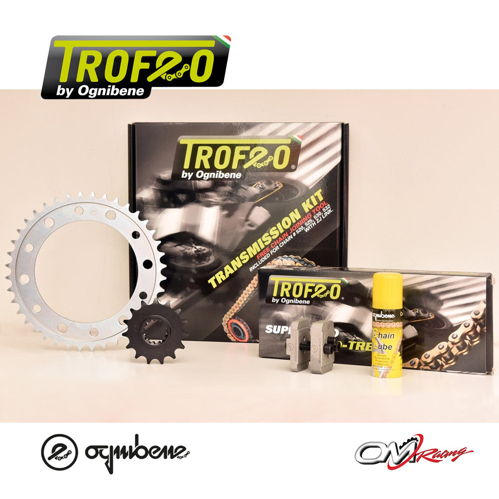 KIT TRASMISSIONE TROFEO KAWASAKI   Cod. 256275000