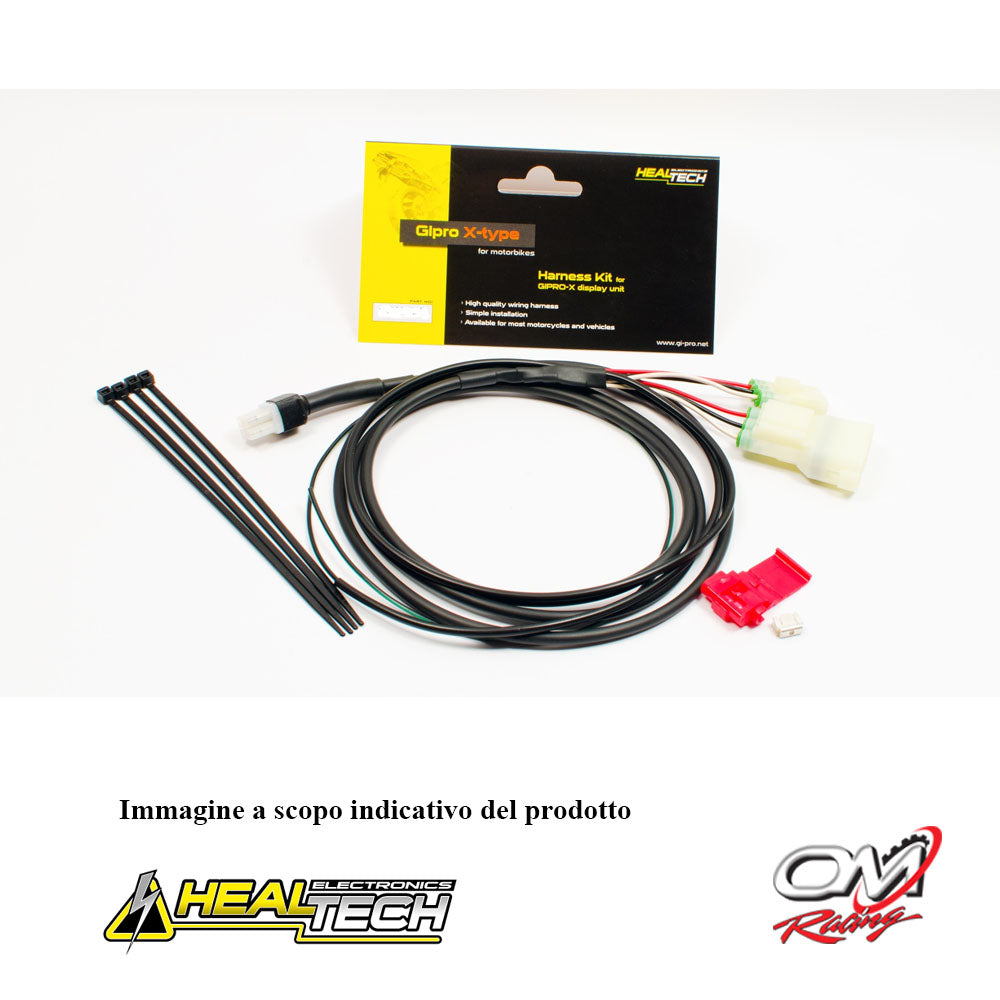 HEALTECH Contamarce (B) GiPro X - Display Contamarce (B) HT-GPXT + GiPro X - Kit Cablaggio (B) HT-GPX-WSS