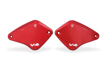 Load image into Gallery viewer, Tappi serbatoi fluido freno e frizione Ducati Diavel V4 - Touch Bicolor