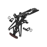 Lightech Adjustable License Plate Holder Kit — Honda