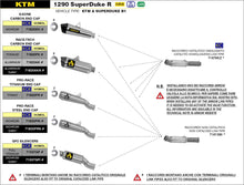 Carica l&#39;immagine nel visualizzatore Galleria, ARROW EXHAUST SYSTEM KTM 1290 SUPERDUKE R &#39;17/19 