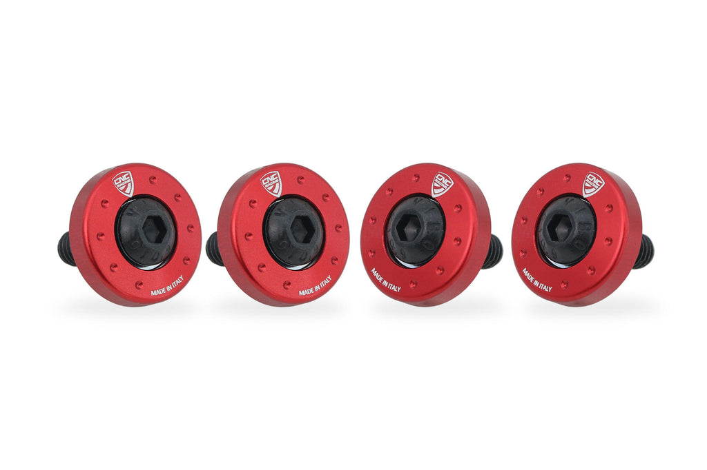 Borchie viti testa cilindro Moto Guzzi - Rosso