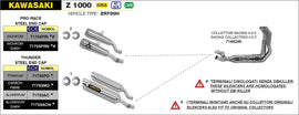 ARROW EXHAUST SYSTEM KAWASAKI Z 1000 '17/20 