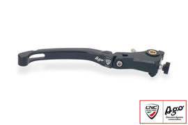 Leva freno Race pieghevole - Giacomo Agostini Limited Edition - Nero