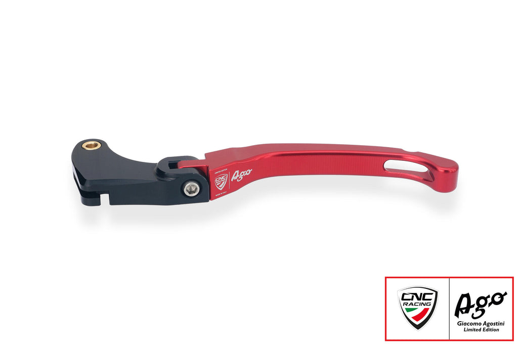 Leva frizione Race pieghevole - Giacomo Agostini Limited Edition - Rosso
