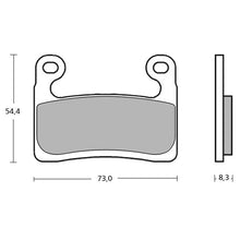 Carica l&#39;immagine nel visualizzatore di Gallery, BREMBO RACING - KIT PASTIGLIE MESCOLA Z03 M118Z03