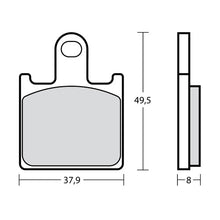 Carica l&#39;immagine nel visualizzatore di Gallery, BREMBO RACING - KIT PASTIGLIE MESCOLA Z04 M508Z04