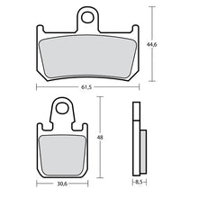 Carica l&#39;immagine nel visualizzatore di Gallery, BREMBO RACING - KIT PASTIGLIE MESCOLA Z04 M528Z04