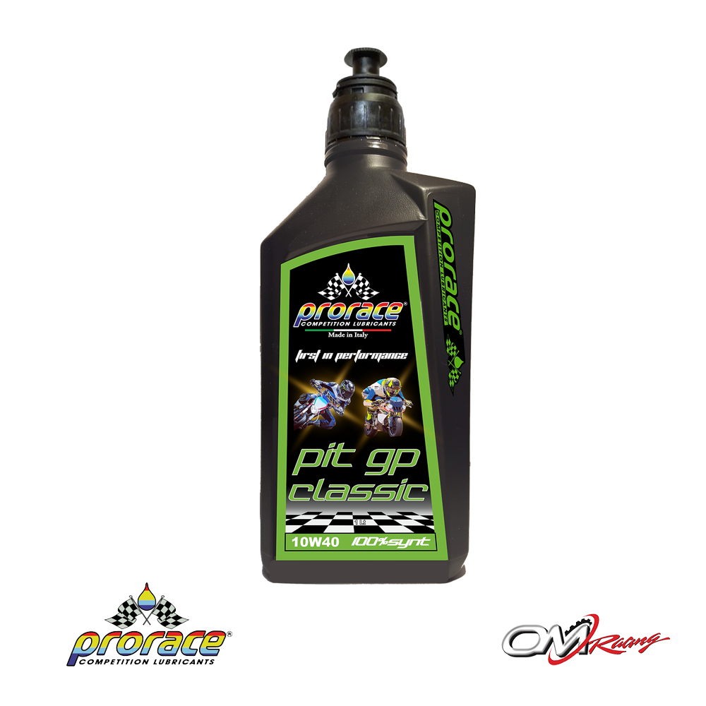 PRORACE MOTOR OIL CLASSIC MOTO 10W40 100% SYNT PIT GP