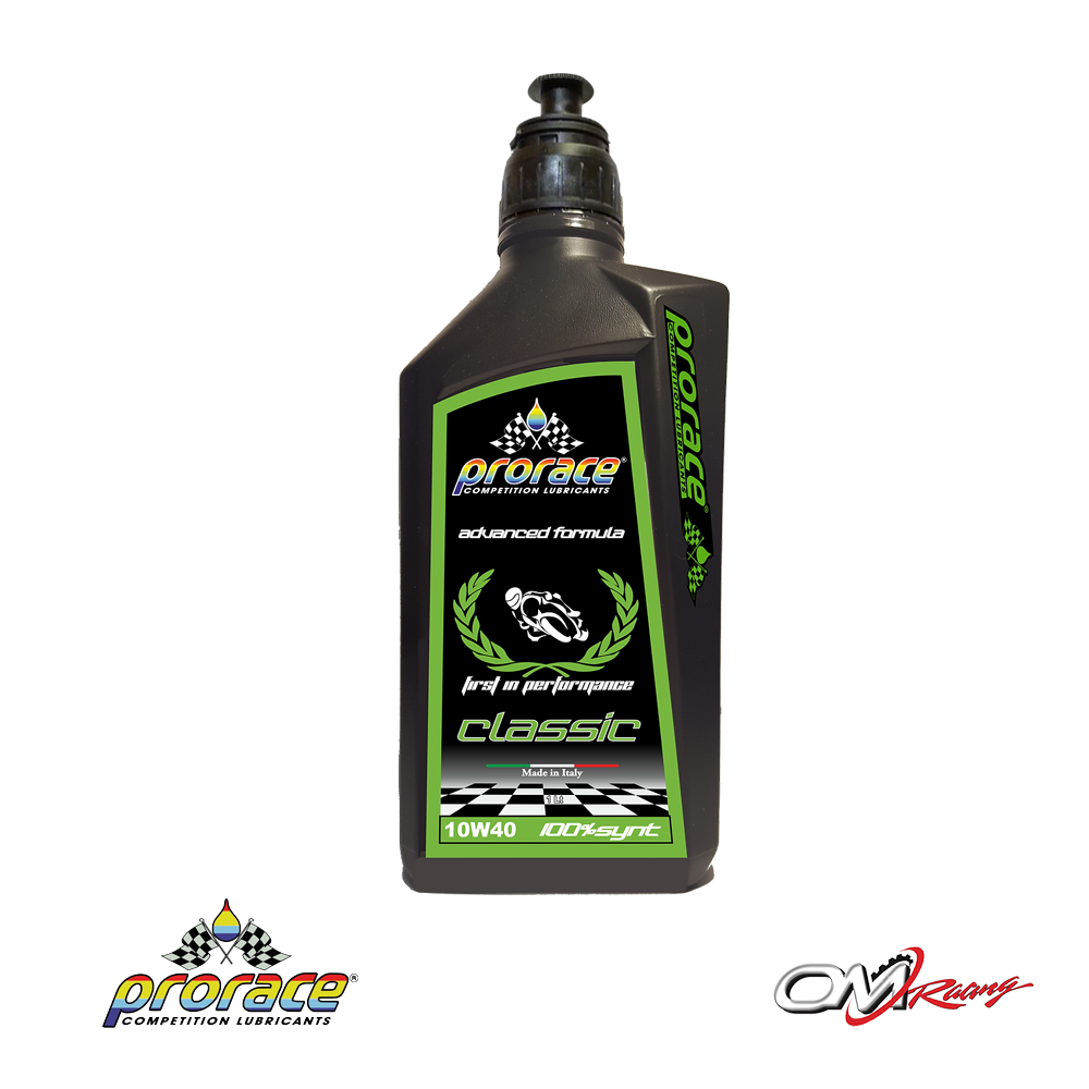 PRORACE MOTOR OIL CLASSIC MOTO 10W40 100% SYNT