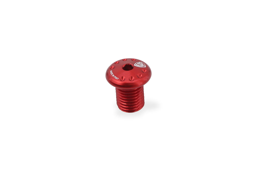 Tappo foro specchio M10 - Filettatura DX - Rosso
