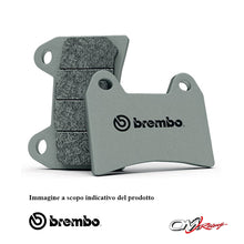 Carica l&#39;immagine nel visualizzatore Galleria, BREMBO - PASTIGLIA MESCOLA SR 07YA23SR Anteriore