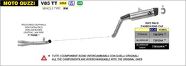 ARROW EXHAUST SYSTEM MOTO GUZZI V85 TT '19/20 