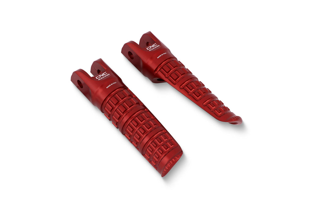 Poggiapiedi per pedane originali MV Agusta LIGHT - pilota - Rosso