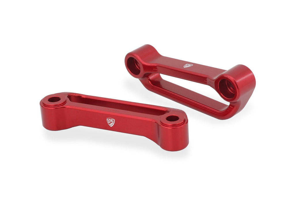 Piastre sostitutive pedane passeggero MV Agusta - Rosso