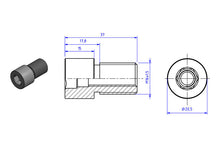 Load image into Gallery viewer, Adattatore per installare protezione leva freno e frizione.
