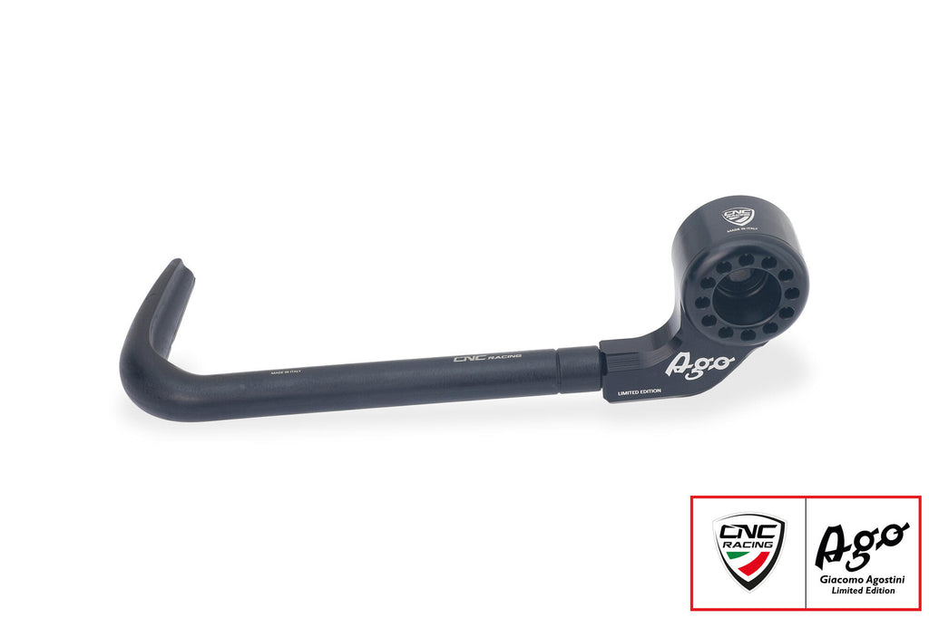 Clutch-Guard Race - Protezione leva frizione - Giacomo Agostini Limited Edition - Nero
