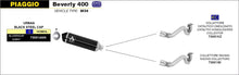 Carica l&#39;immagine nel visualizzatore Galleria, ARROW EXHAUST SYSTEM PIAGGIO BEVERLY 400 &#39;06/10 