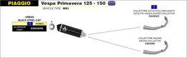 ARROW EXHAUST SYSTEM PIAGGIO VESPA PRIMAVERA 125 - 150 '14/16 