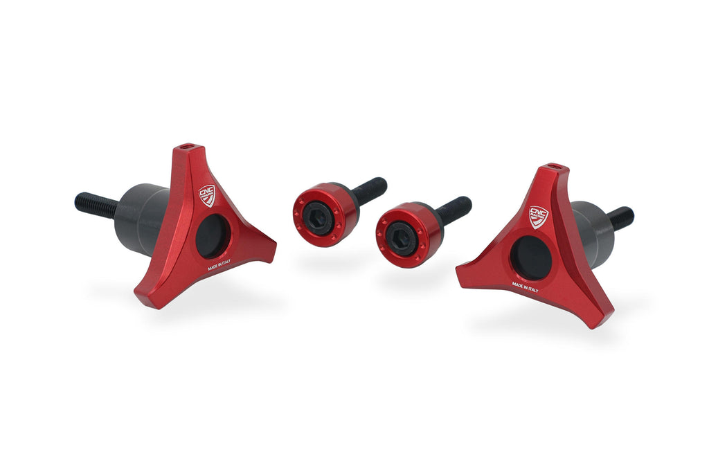 Registri cupolino Moto Guzzi V85 TT - Rosso