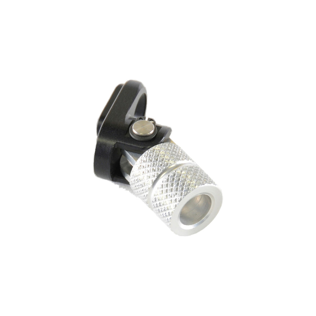 Lightech Puntalino Snodato in Alluminio Leva Motore - Silver