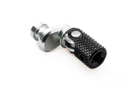 Puntalino snodato Sport leva freno posteriore - eccentrico - Nero