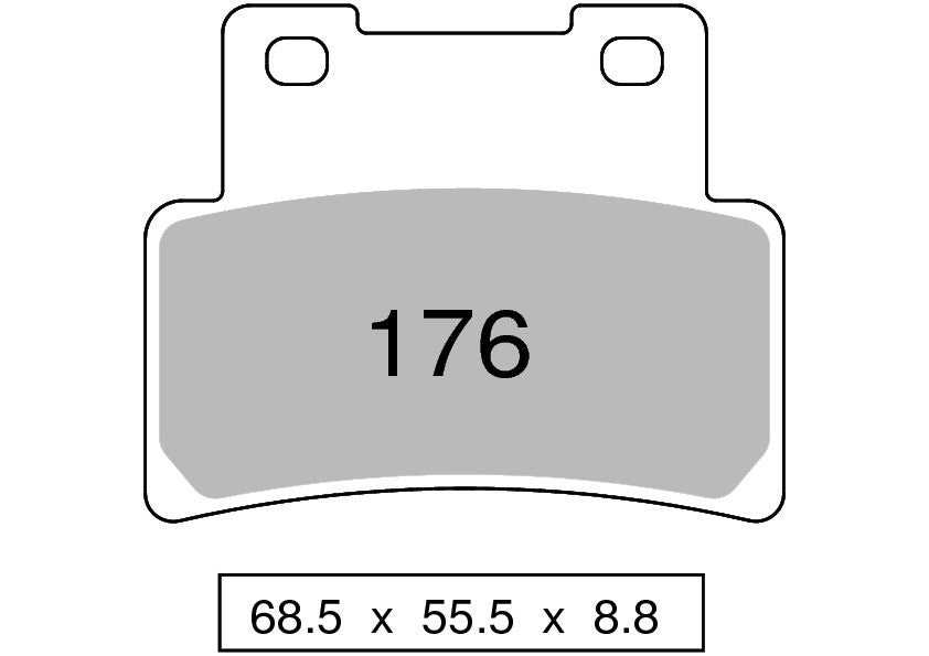 PASTIGLIE OGNIBENE TROFEO YAMAHA MT 125 20/23