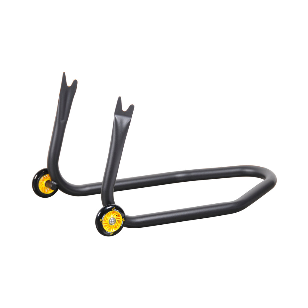 Lightech Iron Rear Stand with Integrated 2-Wheel Forks