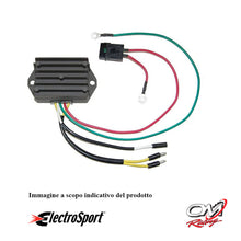 Carica l&#39;immagine nel visualizzatore di Gallery, ELECTROSPORT - Regolatore/raddrizzatore ESR510 Ducati monofase - Uscita spia di carica
